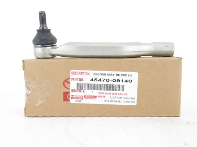 Genuine OEM Toyota 45470-09140 Left Front Outer Tie Rod 13-18 Avalon 12-17 Camry - Image 1 of 4