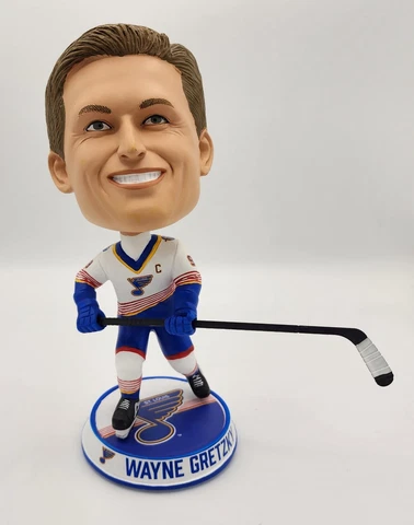 #/72 Wayne Gretzky St Louis Blues Variant Bighead Bobblehead FOCO Cover
