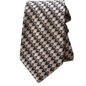 Bruno Piatelli Men's 100% Silk Necktie Grey Pastel Pink Black Jacquard XL 66x4" - Picture 1 of 5