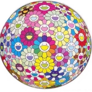 Takashi Murakami Burying My Face in the Field of Flower Ball ED300 # - Picture 1 of 2