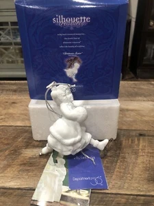 Silhouette Treasures Department 56 "Christmas Skater" Ornament-Exc - Picture 1 of 6