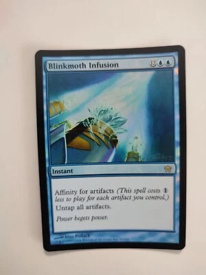 MTG FOIL FIFTH DAWN BLINKMOTH INFUSION NM MAGIC THE GATHERING RARE INSTANT BLUE - Image 1 of 4