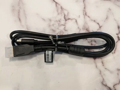 SAMSUNG OEM DISPLAY PORT TO mDP (MINI DISPLAY PORT) CABLE BN39-02090A. 4 ft - Image 1 of 3