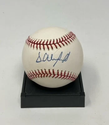 Dave Winfield Autographed New York Yankees OAL Baseball JSA COA - Image 1 of 2