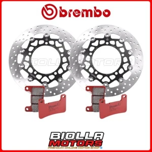 KIT PADS + DISCS BREMBO SUZUKI GSX-R HAYABUSA 1300 2009 FRONT [SA - FL - Picture 1 of 5