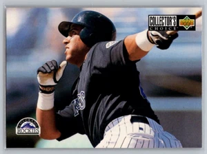 1994 UD Collectors Choice Checklist Andres Galarraga #350 - Picture 1 of 2