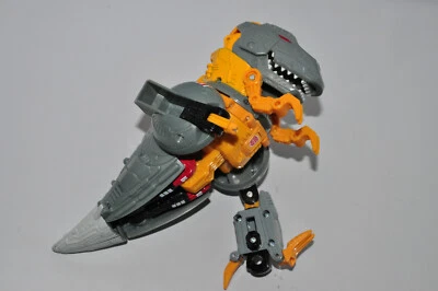 TRANSFORMERS GRIMLOCK EVOLUTION 1984 2004 Dinobot Autobot - missig Right Foot - Image 1 of 4