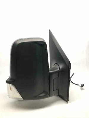 07 08 09 Dodge Sprinter Van 2500 negro lado derecho manual doble espejo con intermitente Foto 1 de 4