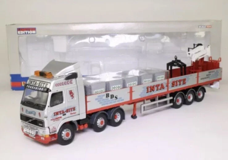 Corgi CC12427 Volvo FH Globetrotter Trailer Inta-Site 1:50 Diecast Model NEW - Image 1 of 1