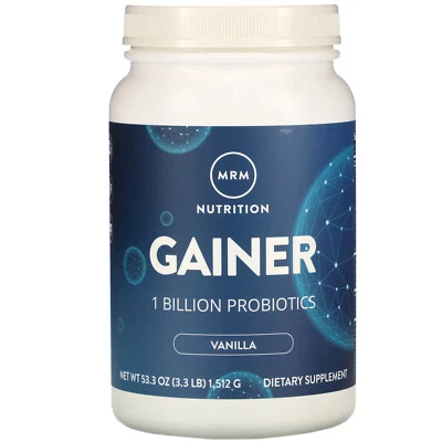 MRM Nutrition Gainer, 1 bilhão de probióticos, pó - Imagem 1 de 3