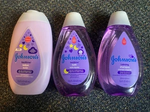 Johnson’s Baby Bedtime Routine Set: Bad, Shampoo & Babylotion, 3 Artikel - Bild 1 von 7