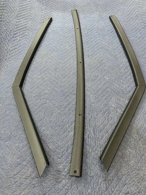 1970-74 Mopar E Body Cuda Interior Roof Rail Head Liner Molding & Upper Window - Image 1 of 4