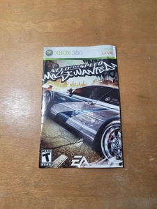 Need for Speed Most Wanted - Xbox 360 *MANUAL ONLY* - Picture 1 of 4