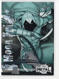 2022 Marvel Metal Universe Spier-Man Z-Force Moon Knight Amazing Rave 39/62 SP - Picture 1 of 1
