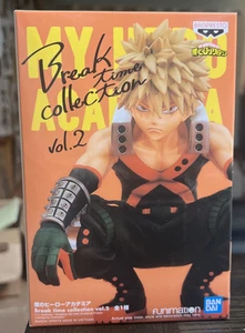 Figura Banpresto My Hero Academia Break Time Vol.2 Katsuki Bakugo nueva sin abrir - Imagen 1 de 4