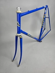 Rahmen Set Basso Blau GAP 61 cm Campagnolo vintage retro frame steel 80s blue - Bild 1 von 24