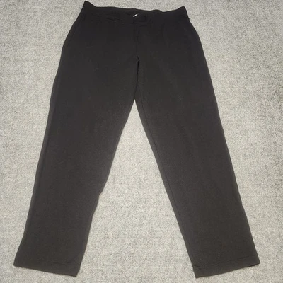 Habitat Clothes To Live In Pants Womens Medium Black Pullon Stretch Ankle - Image 1 of 4