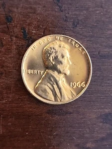 1966 SMS■Lincoln Memorial Cent Gem■#11201 - Picture 1 of 4