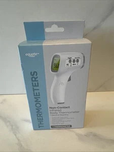 Equate Digitales Körperthermometer berührungslos Infrarot 1 Sekunde weiß neu im Karton - Bild 1 von 6