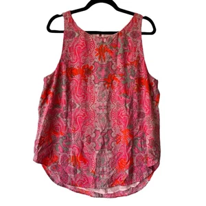 Cabi Jubilee Pink tank tunic top XL Sleeveless lined blouse Womens Style 127 - Picture 1 of 8