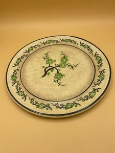 (347) Antique Japanese Hand Painted Moriyama Plate - Picture 1 of 3
