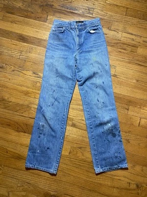 Jeans vaqueros vintage años 60 70 para mujer Scovill cremallera talla 7 (25x29) vaquera occidental Foto 1 de 4