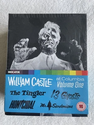 William Castle at Columbia Volume 1 (15) 4 Disc Blu-ray Brand New UK Release - Image 1 of 4