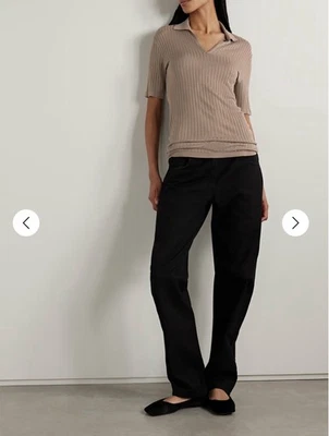 Vaqueros THE ROW Landais tiro medio pierna recta 990$ 25 Foto 1 de 4