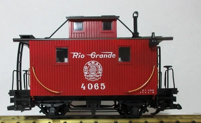 LGB 4065 G Scale Rio Grande Cupola Caboose - Image 1 of 4