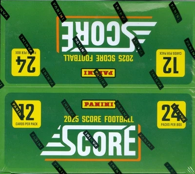 2025 Panini Score NFL Football Factory Sealed 24 Pack Retail Box - Image 1 of 4