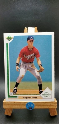 1991 Upper Deck Baseball Chipper Jones RC Top Prospect #55 Braves - Image 1 of 2