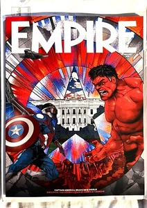 Empire Magazine February 2025 Subscriber Issue Captain America Cover New Unread - Foto 1 di 3