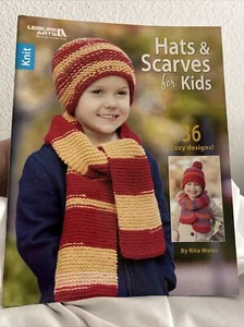 Knitting Pattern Booklet - Knit Hats & Scarves - Leisure Arts - 2016 - #6721 - Picture 1 of 6