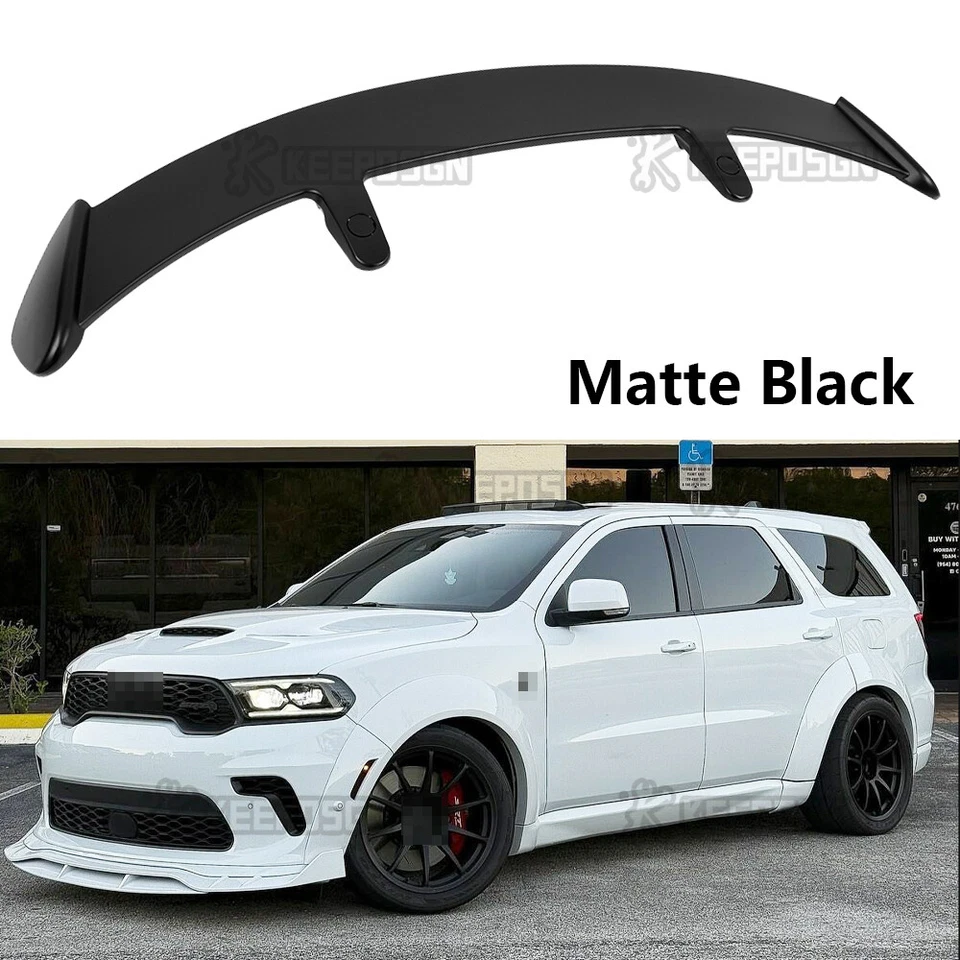 Alerón de techo trasero ABS negro mate 52" para Dodge Durango RT 2021-2025 Foto 1 de 4