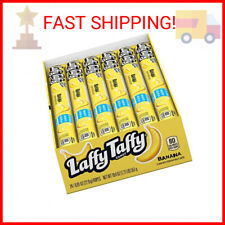 Laffy Taffy Rope Candy, Banana Flavor, 0.81 Ounce Ropes (Pack of 24)