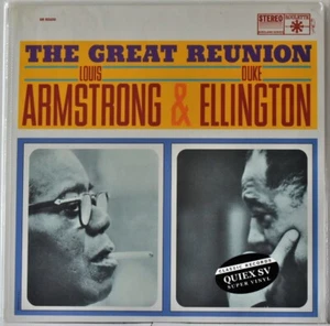 CLASSIC RECORDS-ROULETTE STEREO USA 180g QUIEX SV ARMSTRONG-ELLINGTON Reunion SS - Imagen 1 de 2