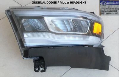 2019-2022 Dodge RAM 1500 LED Reflector Left Driver Mopar Headlight 68533273AB OE - Image 1 of 4