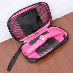 Kleines Schmuck-Reiseetui, tragbare Schmuck-Organizer-Tasche, multifunktionale - Bild 1 von 12