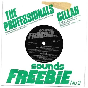 SEX PISTOLS RELATED - SOUNDS FREEBIE- THE PROFESSIONALS / GILLAN FLEXI  7" - Bild 1 von 1