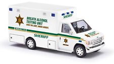 Busch 1/87 HO Ford E 350 Sheriff DUI Checkpoint Test Vehicle 41800