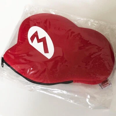Nintendo SUPER MARIO Hat Cap Shape Pouch Case DS DSi DS Lite Console di gioco... - Immagine 1 di 4