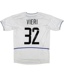 [SIGNED SHIRT] Christian Vieri - Inter Milan - Certificat Beckett - Picture 1 of 4