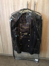 Balmain x H&M - Black Pea Coat (new) - Size 34