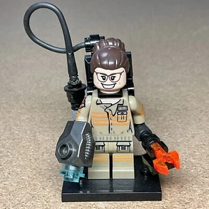 LEGO Minifigure Ghostbusters Abby Yates + Proton Pack gb015 For 2016 Ecto 75828 - Picture 1 of 5