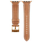 Classic Genuine Leather Wristband Strap For Apple iWatch 9 8 7 6 5 4-1 Ultra 2 1