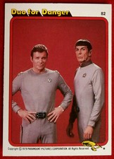 STAR TREK - MOVIE - Card #82 - DUO FOR DANGER - TOPPS 1979