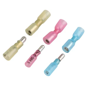 HEAT SHRINK BULLET CONNECTORS WIRE TERMINALS MARINE WATERPROOF - Picture 1 of 14