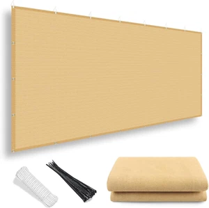 Sun Shade Cloth, 185 GSM Permeable Fabric, 90% UV Protection Pergola Shade Cover - Picture 1 of 12