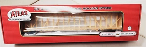 Atlas Master 20006495 HO TTX RR 73' Center Beam Flat 857145 Yellow Conspicuity - Picture 1 of 4