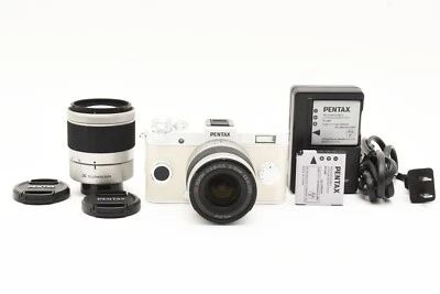 PENTAX Q-S1 Digital Camera [1594 shots] & 02 06 Double Lenses From JAPAN #2628 - Image 1 of 4
